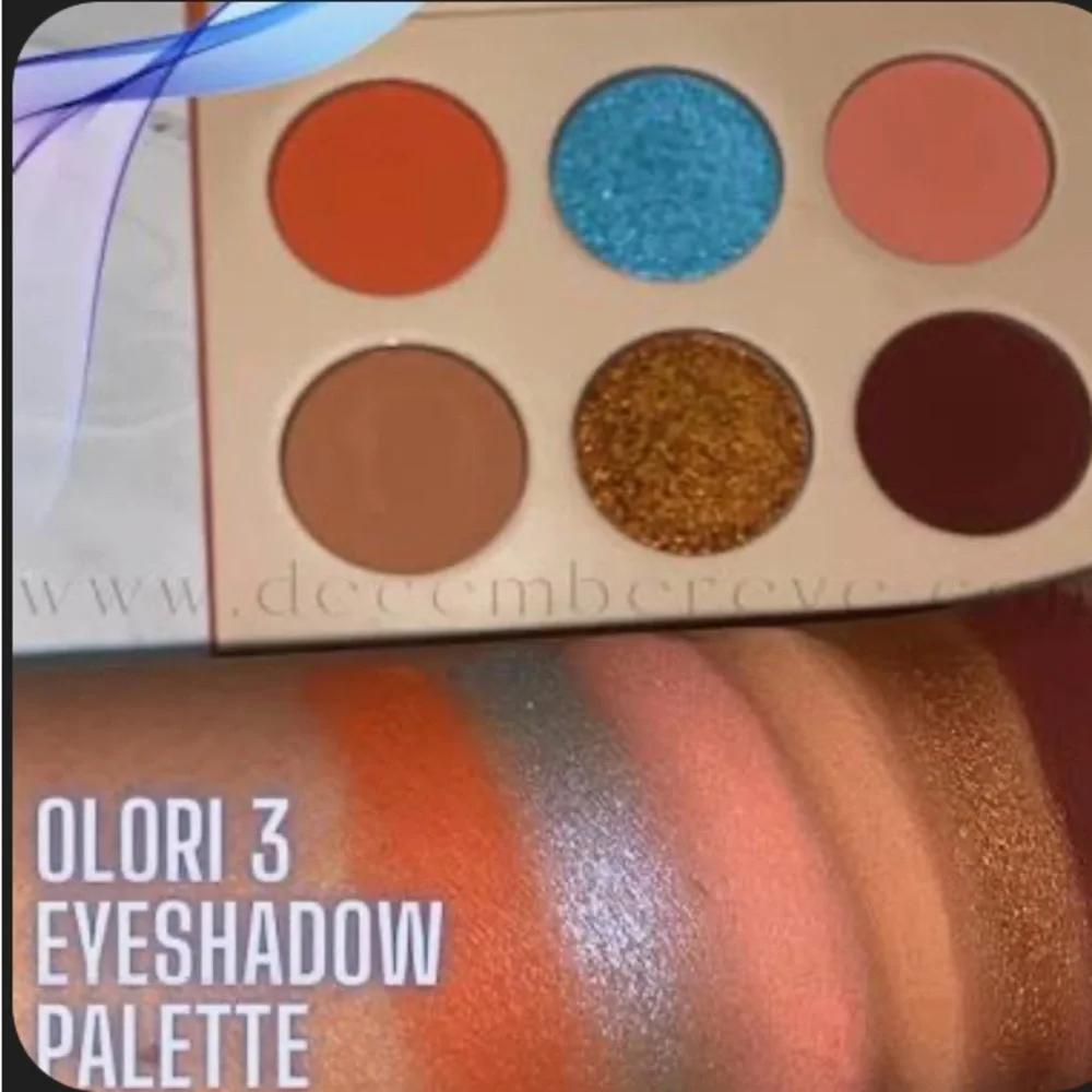 Juvia's OLORI III Eyeshadow Palette - Red, Blue, Gold, and More